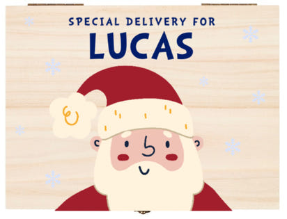 Santa Christmas Eve Box