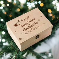 Wooden Christmas Eve Box