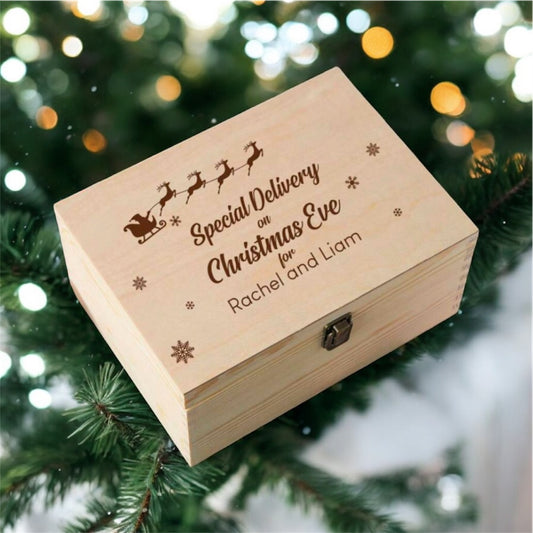 Wooden Christmas Eve Box